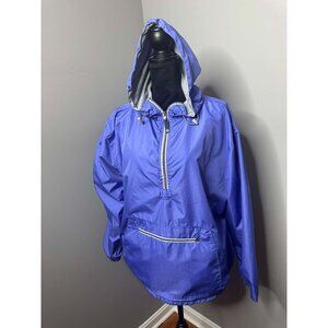 Lauren James Purple Hooded Windbreaker – XL